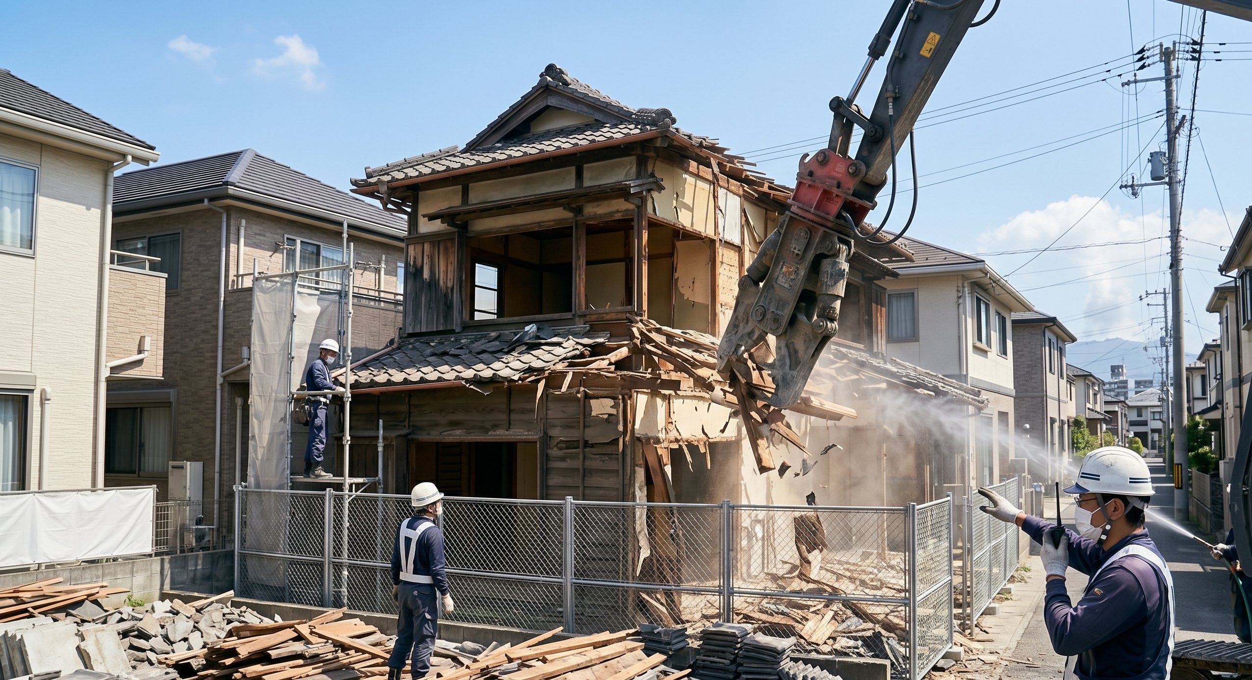 解体費用と補助金